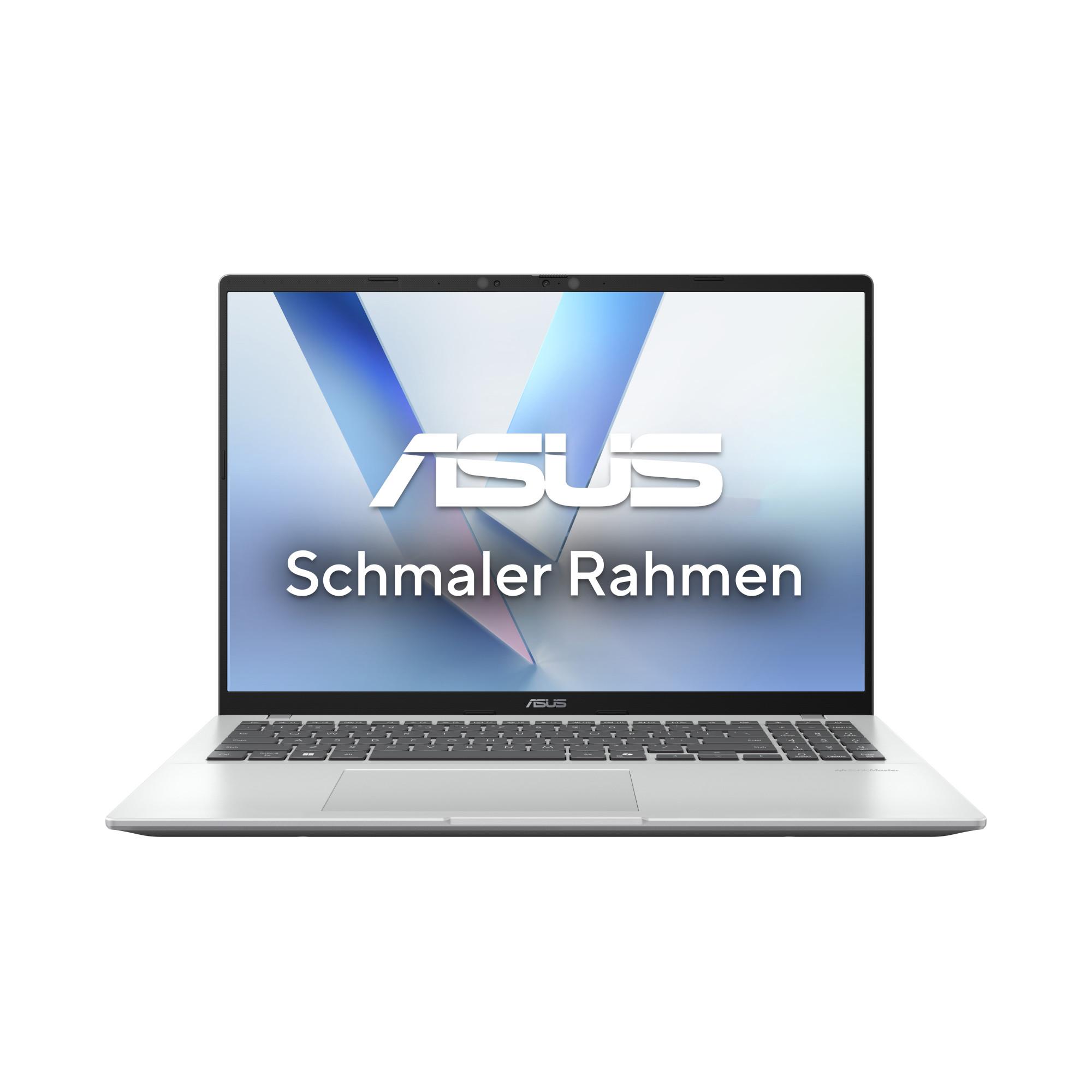 Vivobook 16 X1607QA-MB054W, Cool Silver, 16 Zoll, WUXGA, Snapdragon X1-26-100, 16 GB, 1 TB Notebook