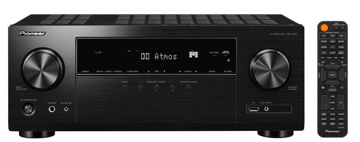 VSX-935 schwarz Netzwerk-AV-Receiver