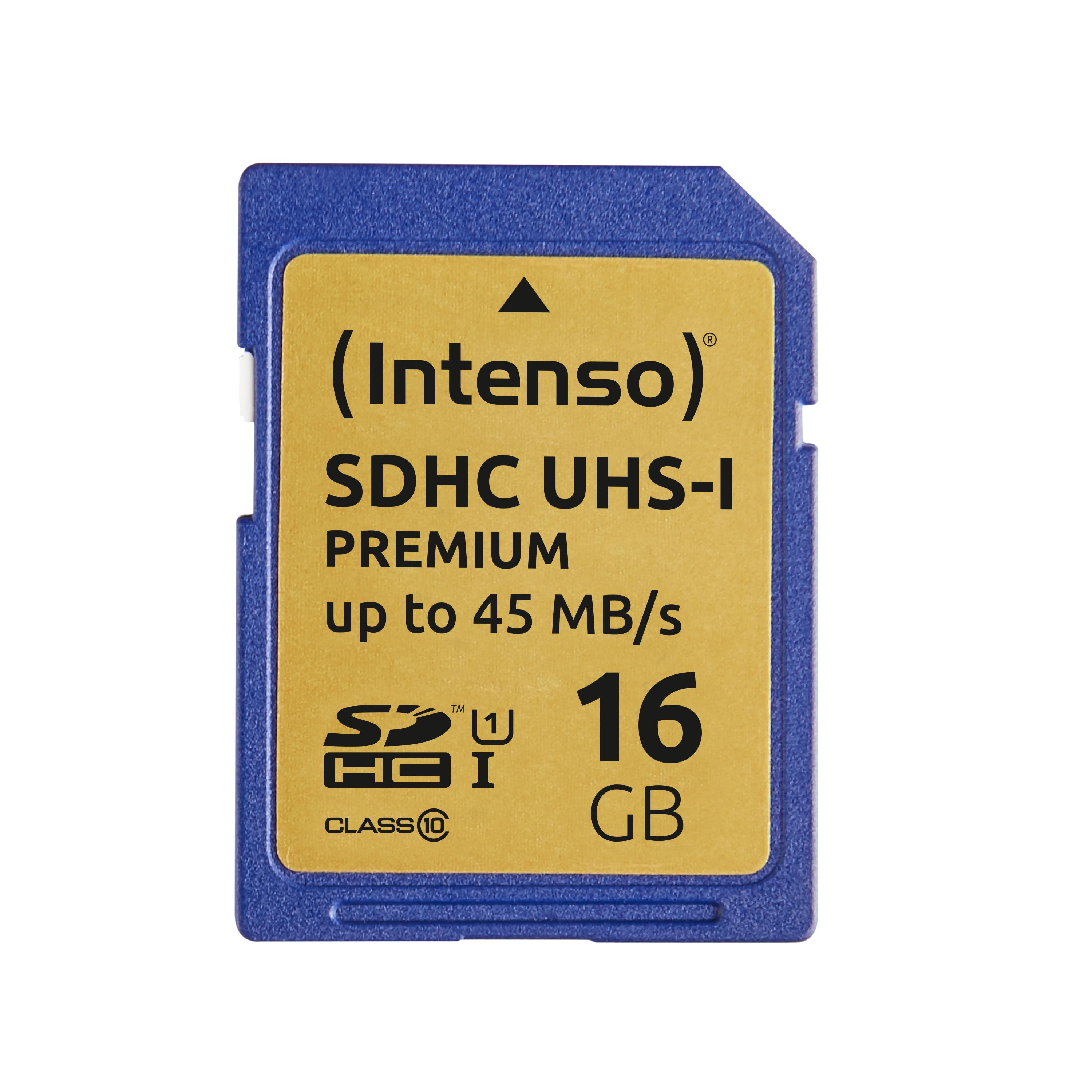SDHC Card UHS-I Premium 16 GB