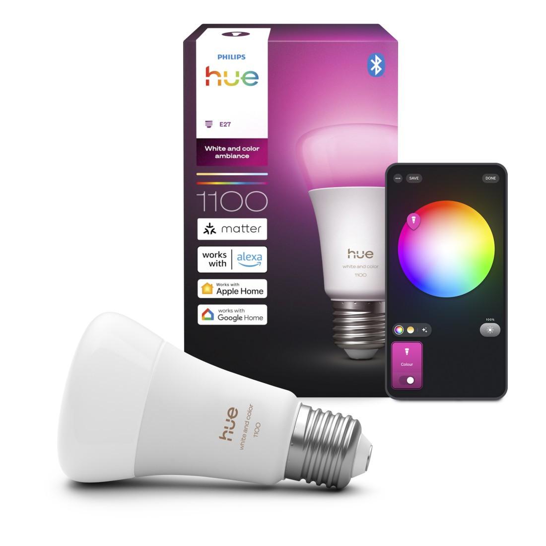 LED-Lampe "White & Color Ambiance", E27, A60, 1100 (00232126)