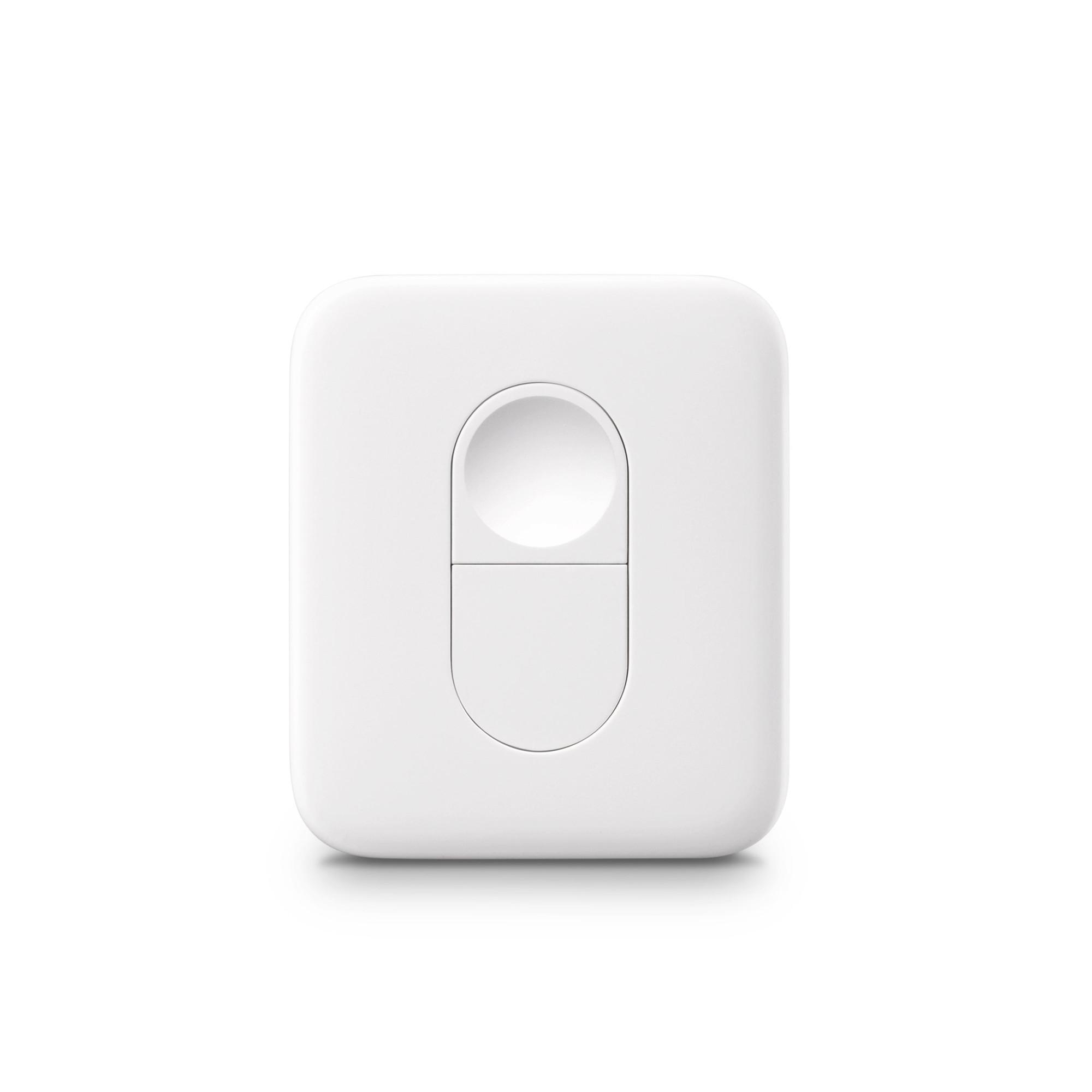 Smart Remote, Fernbedienung mit einer Taste, kompatibel mit Swtich Toogle, Curtain, Blind Tilt, Weiß