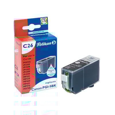 C26 - Canon PGI-5BK schwarz Druckerpatrone