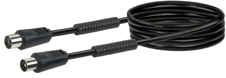 Antennen Anschlusskabel (90 dB) KVKF15 - IEC Stecker > IEC Buchse, 1,5m