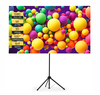 Ultra Vision 80 Zoll Fresnel Leinwand-Set