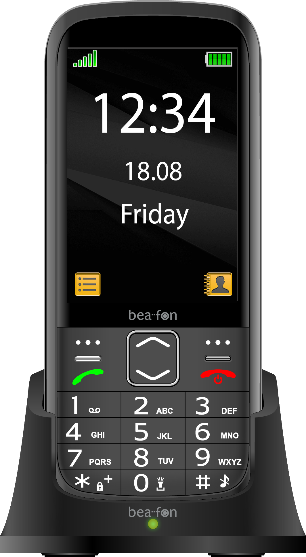 SL 270 Schwarz-Silber Handy
