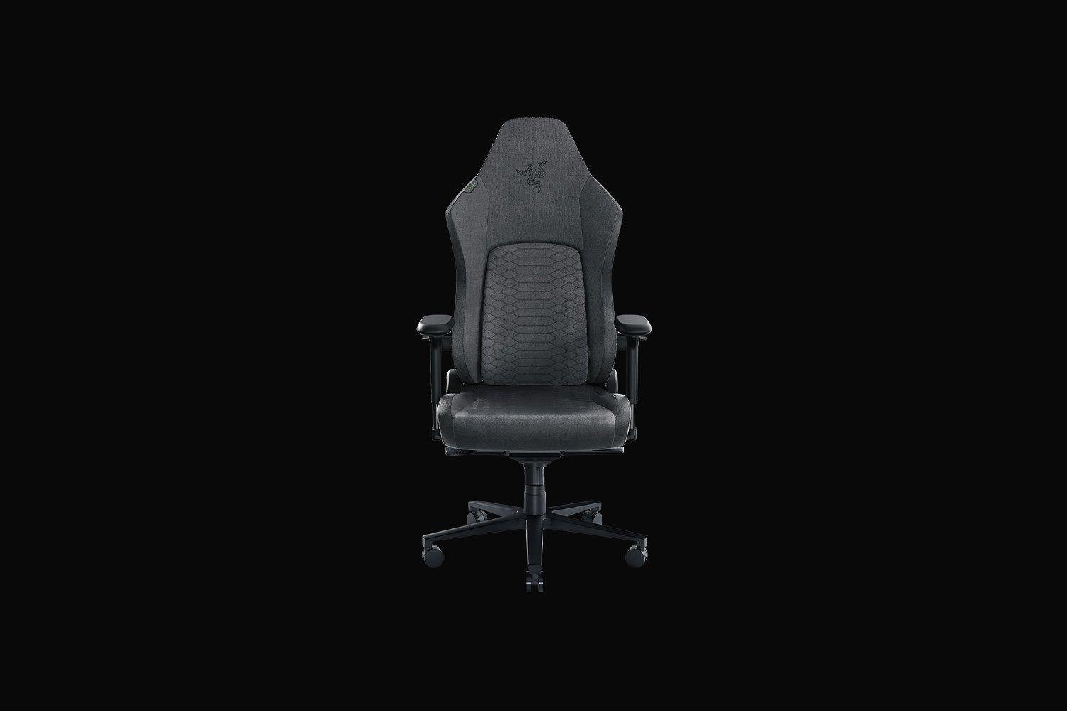 Iskur V2 Gaming-Stuhl, Dunkelgrau Stoff