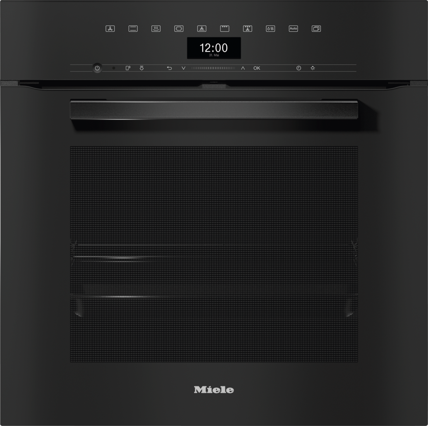 DGC 7450 Obsidianschwarz Einbau-Dampfbackofen