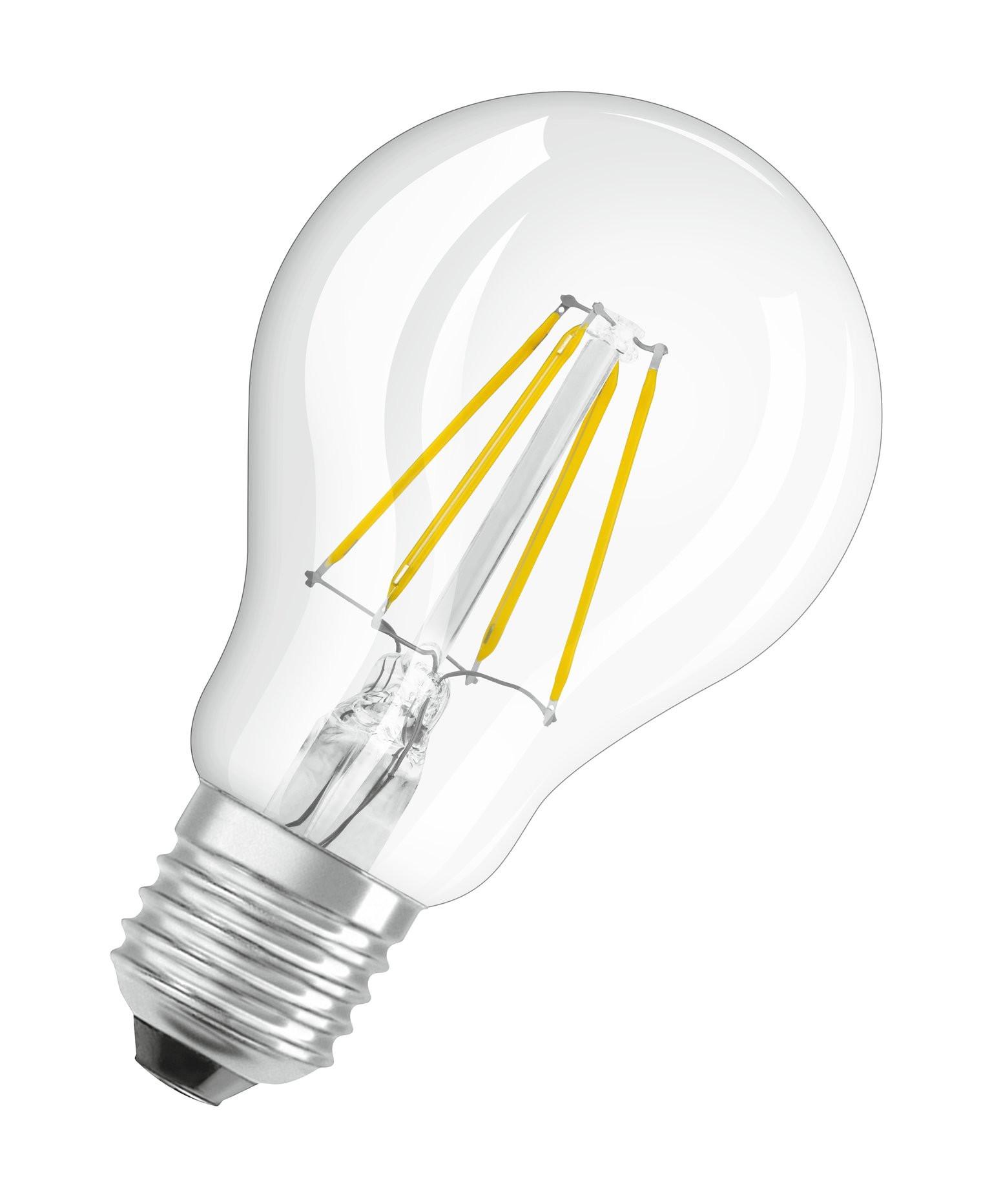LED-Filament "Retrofit", Glühbirne, 4W ersetzt 40W, E27, Warmweiß, klar (00217744)