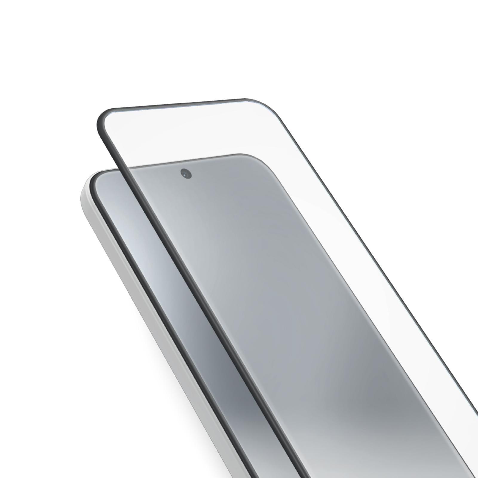 Glas Displayschutz Full Cover für Xiaomi Redmi Note 15 Pro, Schwarz Schutzglas
