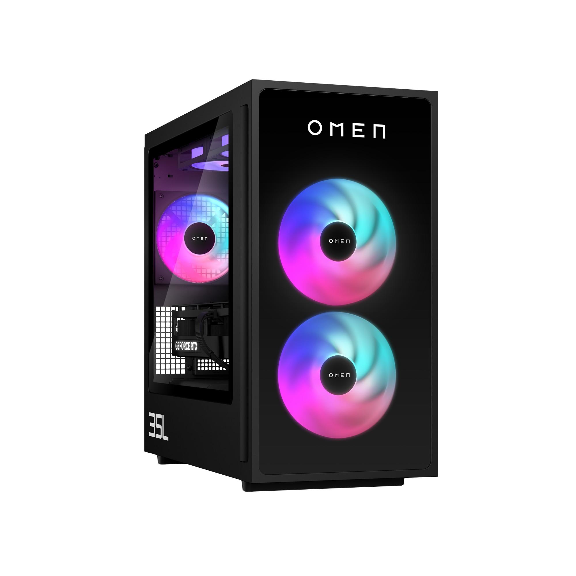 Gaming-PC OMEN GT16-1671ng, Schwarz, AMD Ryzen 7 9800X3D, 32 GB, 1 TB SSD, NVIDIA GeForce RTX 5070 Ti