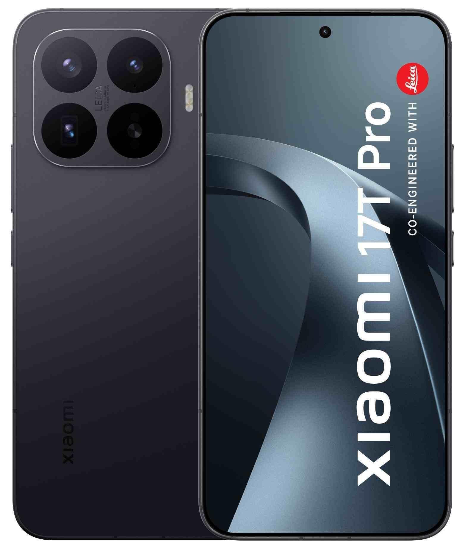 17T Pro 12GB + 512GB Black Smartphone
