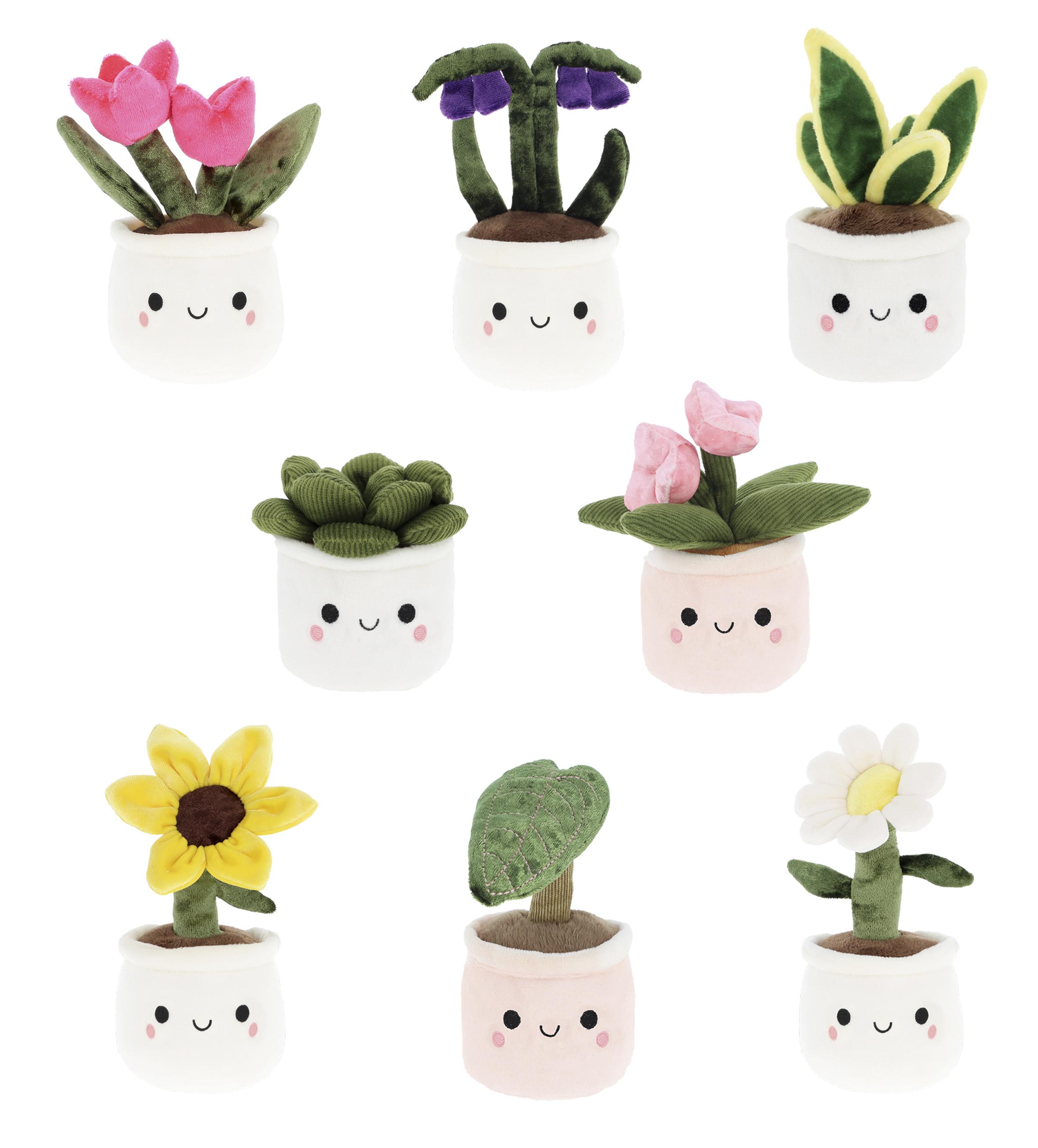 Plant & Flower Bobballs - Blumen + Pflanzen - Plüsch ca. 12 cm Kuscheltier