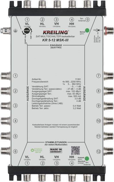 KR 5-12 MSK-III Multischalter & Verteiler