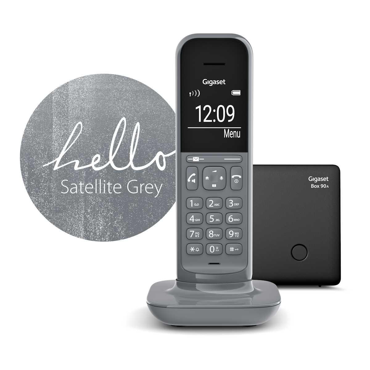 CL390A grau Schnurloses Telefon