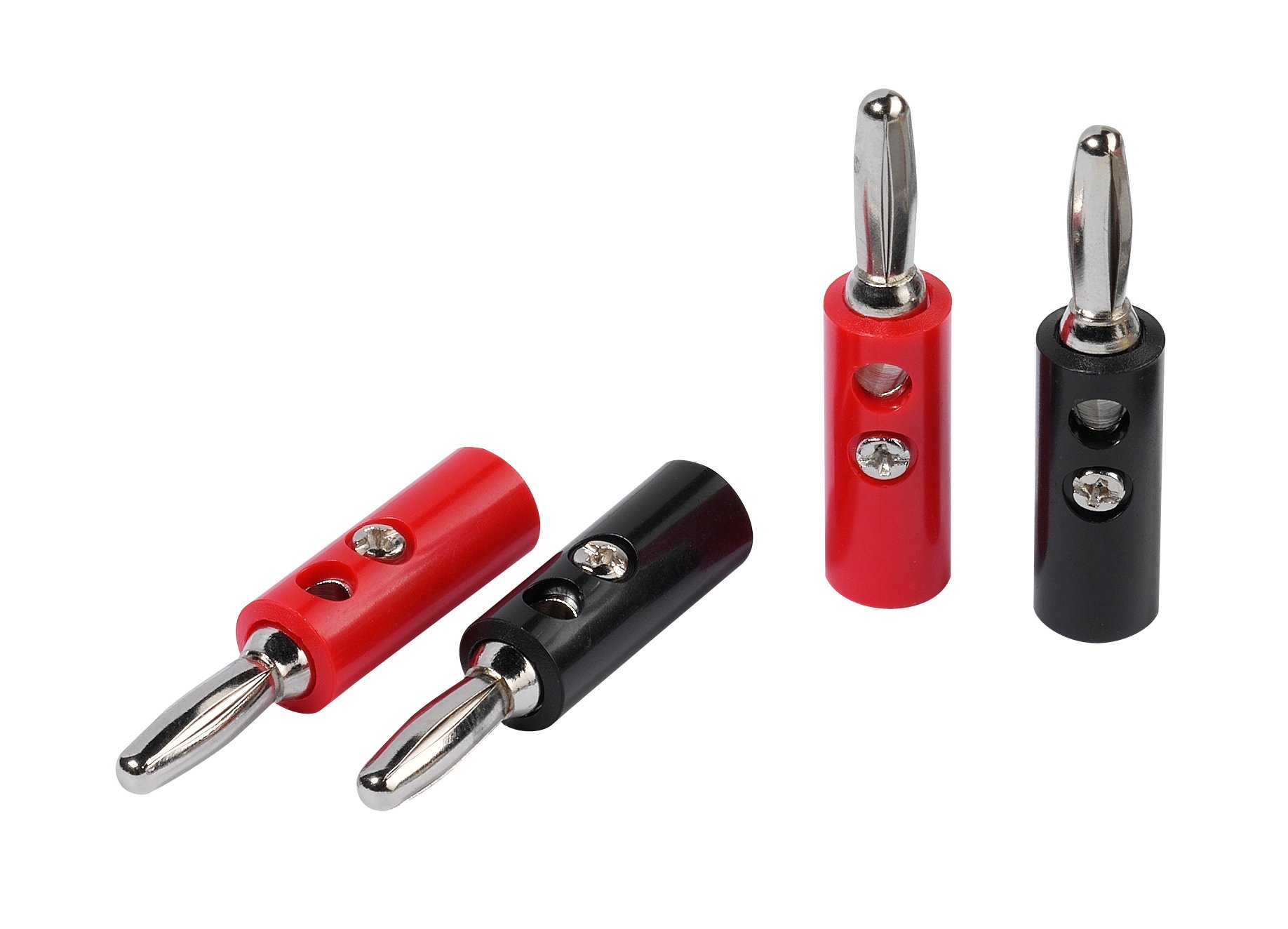 Bananenstecker (schraubbar) -> Kabel max. 2 mm² (46086)