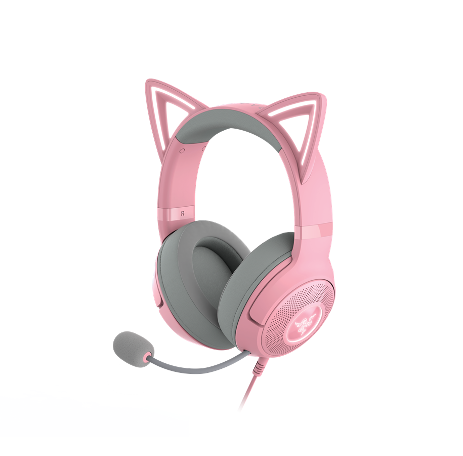 Kraken Kitty V2, Quartz/Rosa Gaming-Headset
