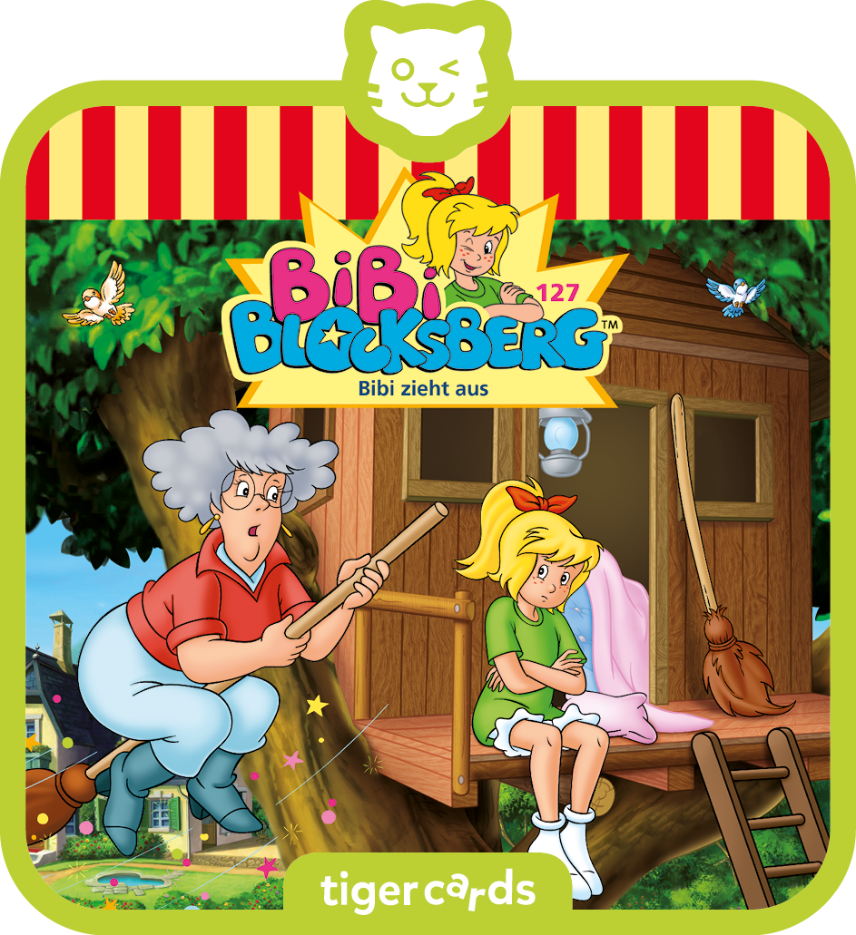 tigercard Bibi Blocksberg zieht aus
