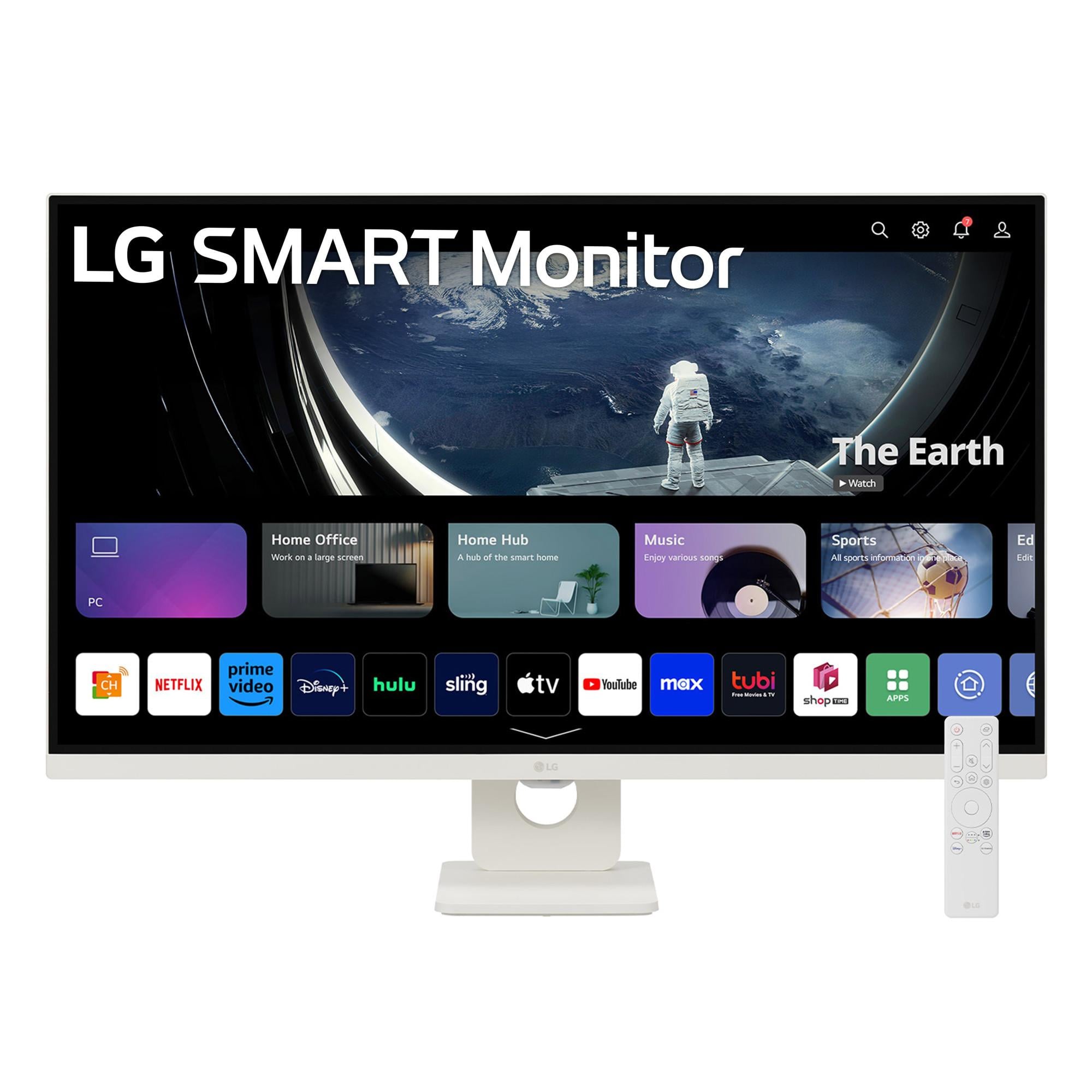 Smart Monitor 32U721SA-W.AEU, Weiß, 31,5 Zoll, 4K, VA, 60 Hz, 5 ms