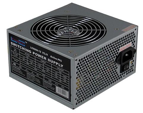 LC600H-12 V2.31, Grau, Office Serie, 600 W, ATX PC-Netzteil