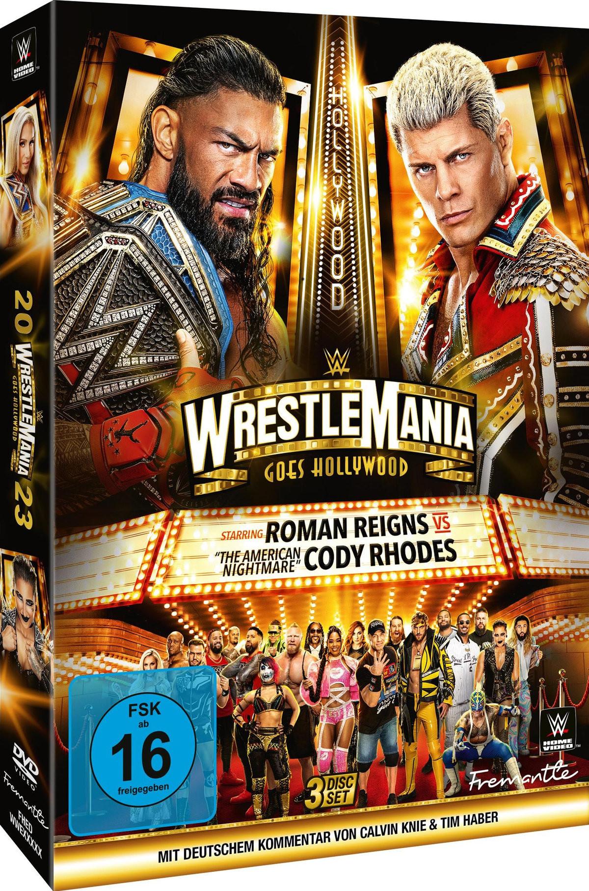 DVD WWE: WRESTLEMANIA 39 [3 DVD´s]