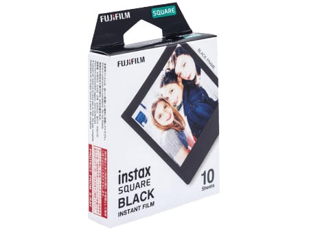 instax SQUARE Film, Black Frame Sofortbildkamera-Filme