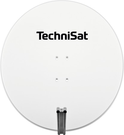 DigitalSat-Antenne SATMAN 850 Plus (mit AZ/EL-Halterung für UNYSAT-Universal-LNB) polarweiß