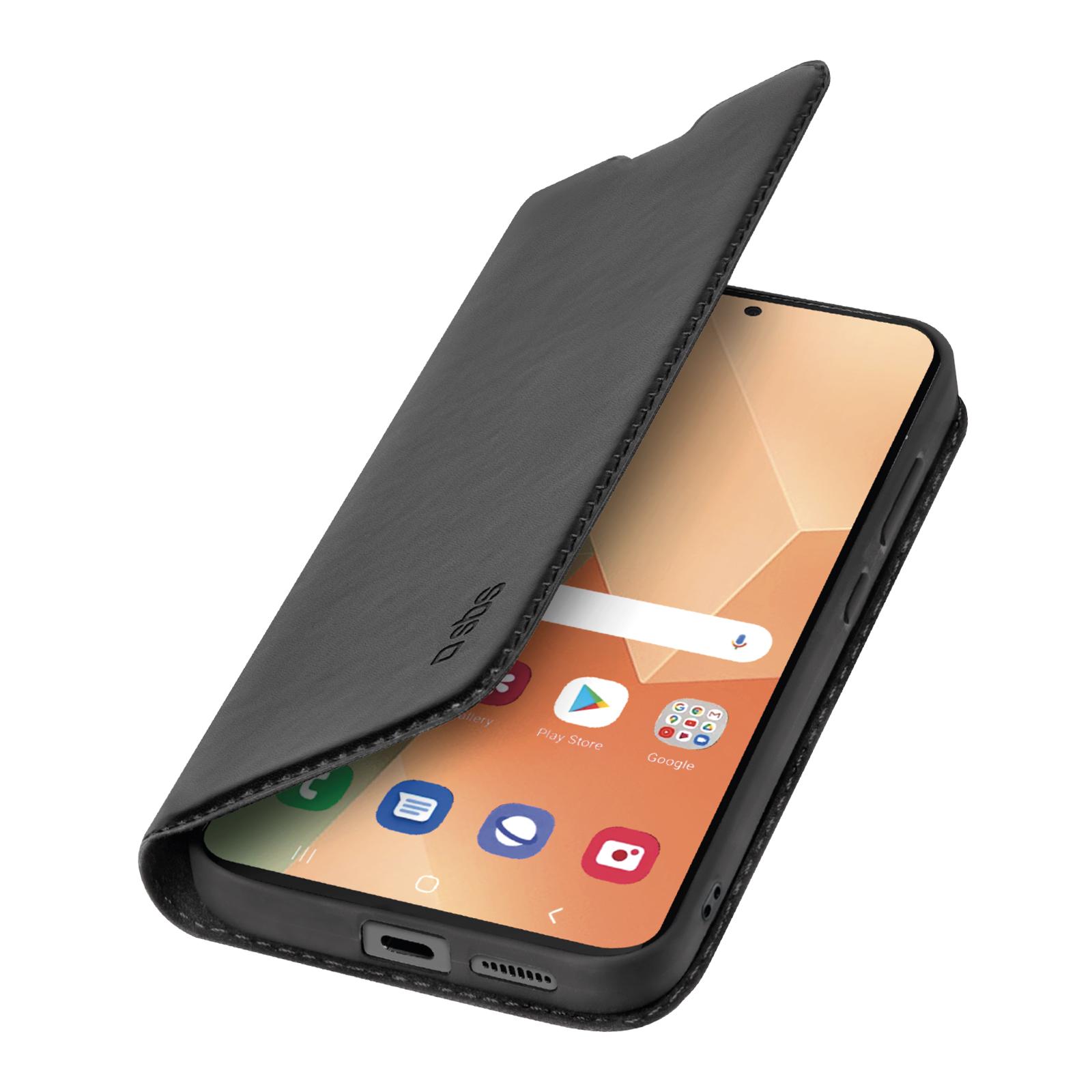 Bookcase Wallet Lite-Hülle für Xiaomi Redmi Note 13 5G, Schwarz