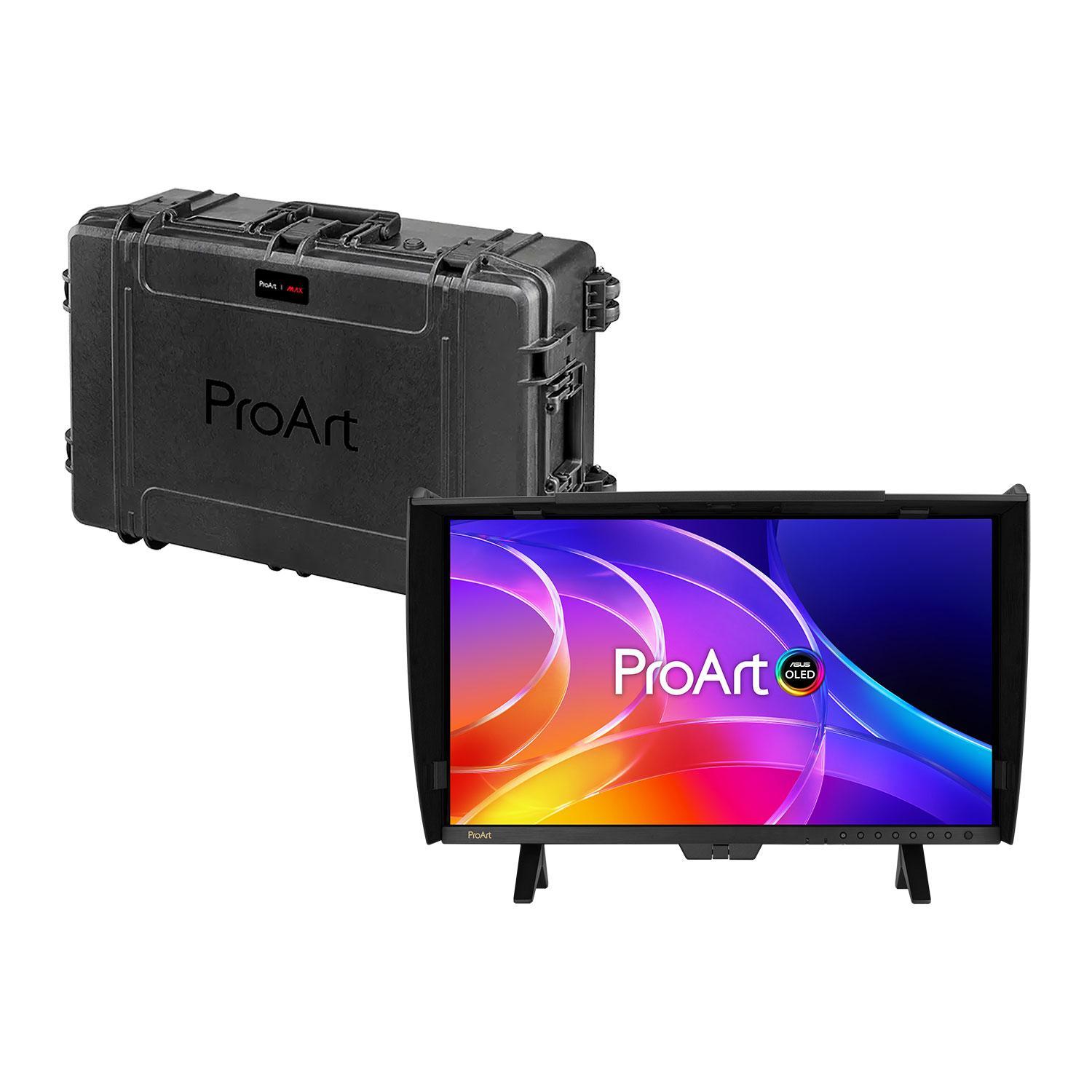 ProArt PA27USD-P Professional Monitor MAX Rugged Case Edition, Schwarz, 27 Zoll, UHD, 240 Hz, 0,1 ms