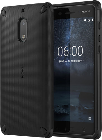 CC-501 Rugged Impact Case für Nokia 6 schwarz