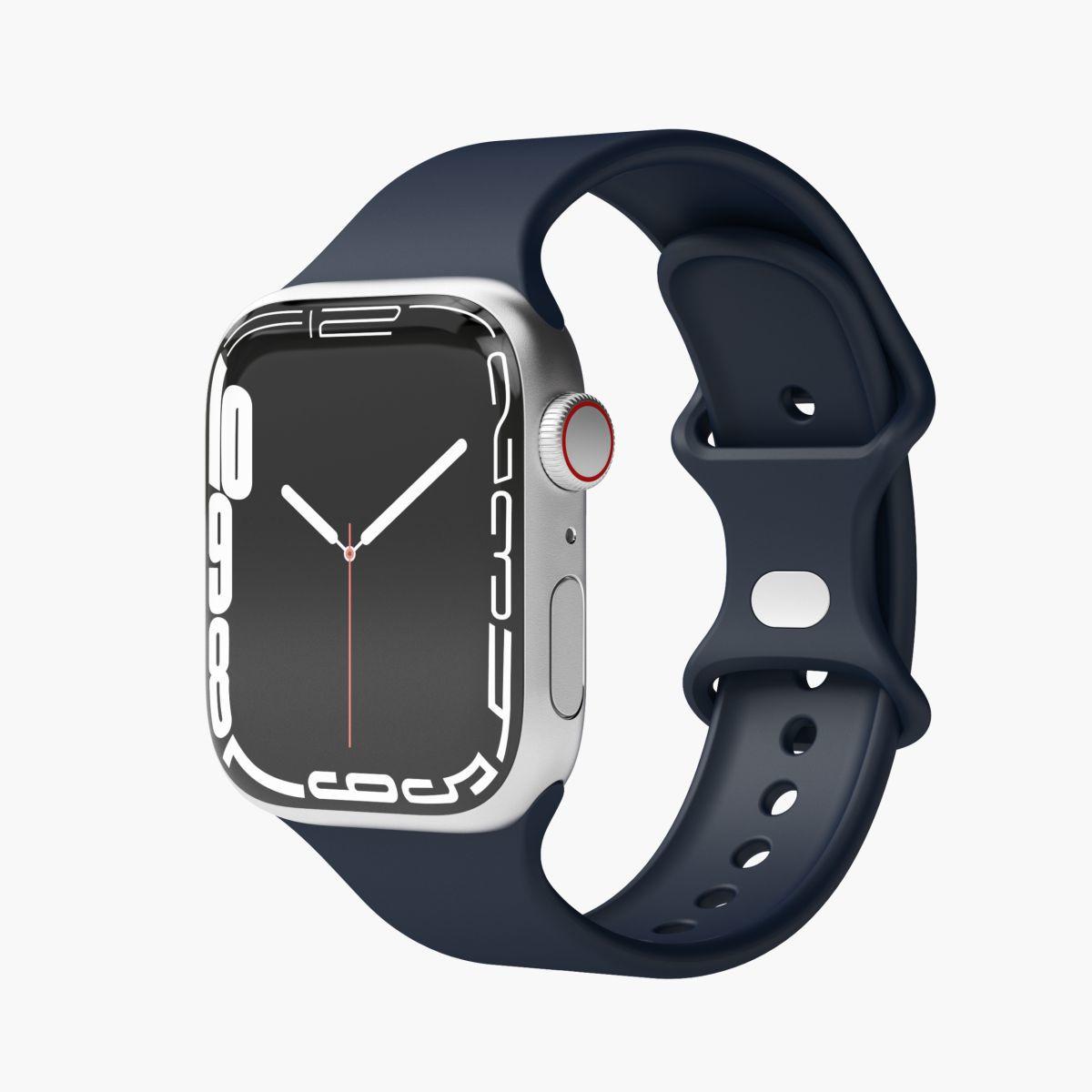 Watch Straps Classic Band - Armband für Apple Watch, 44mm + 45mm + 46mm + 49mm, Navy