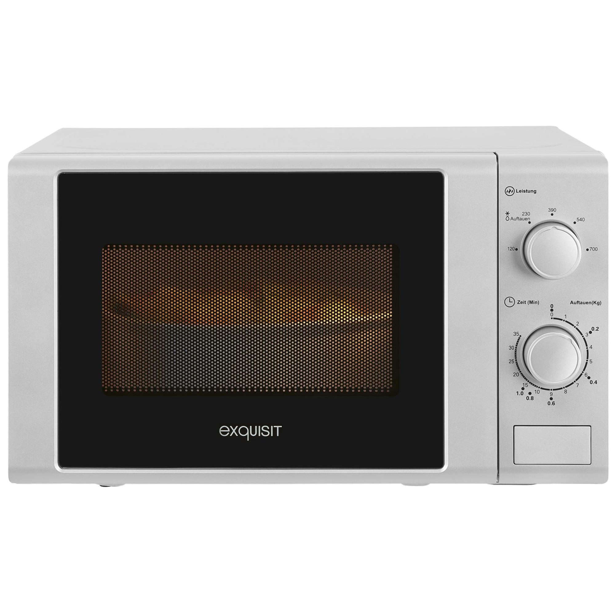 MW 900-030 silber Mikrowelle