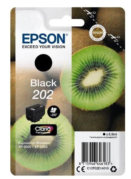 C13T02E14010 Kiwi schwarz Druckerpatrone