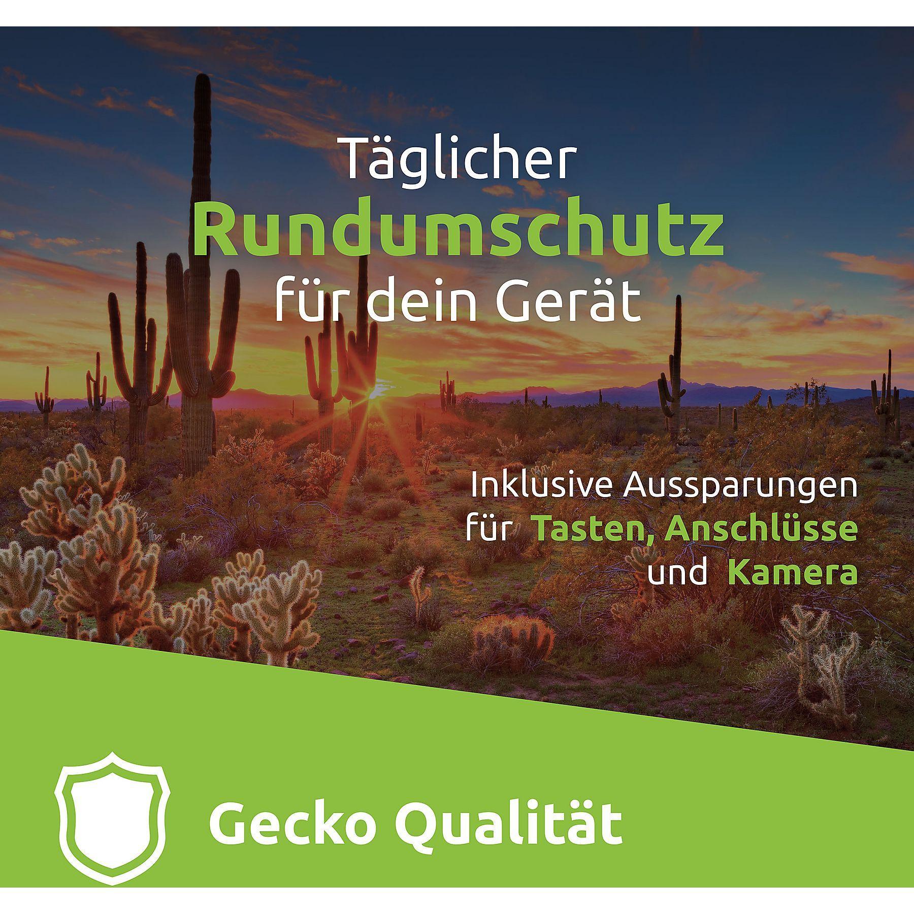 V11CL2444C1 Gecko-Hülle für Samsung Galaxy Tab A9 / A11 – Cactus Black Tablet-Hülle