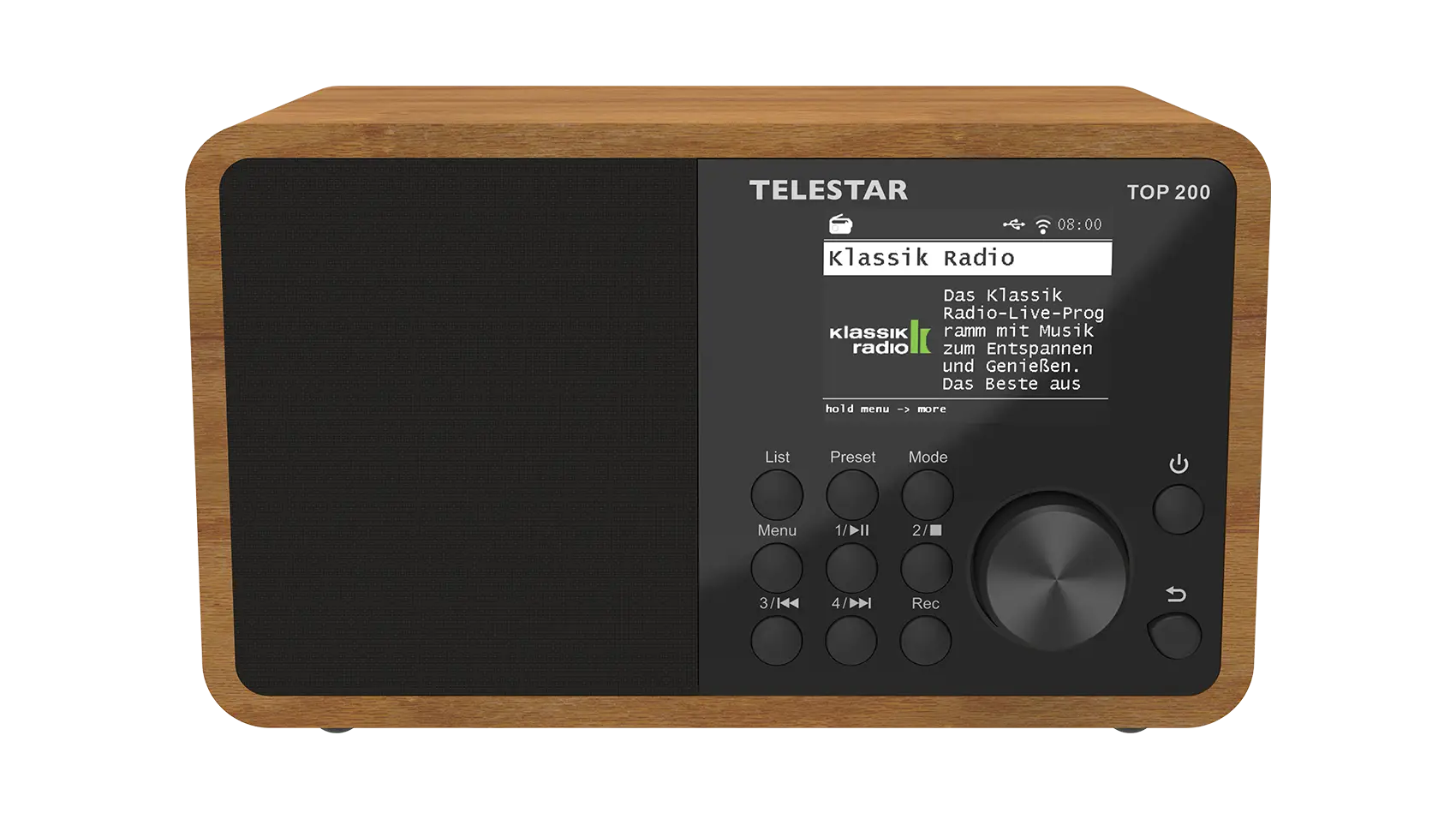 TOP 200 Holz DAB+ Internetradio