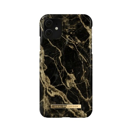 Cover "Fashion Case" für Apple iPhone 11/XR, Golden Smoke Marble Handyhülle