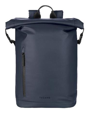 ROLLO Rucksack Laptop 15.6" Rolltop wasserfest blau