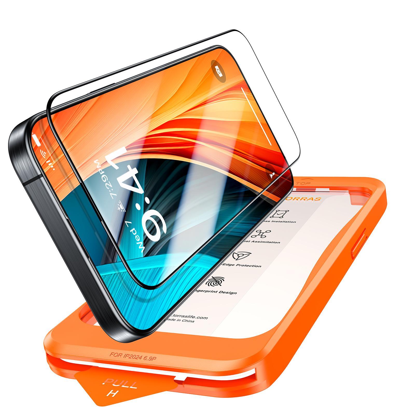 Install Master für iPhone 16 Plus Clear Schutzglas