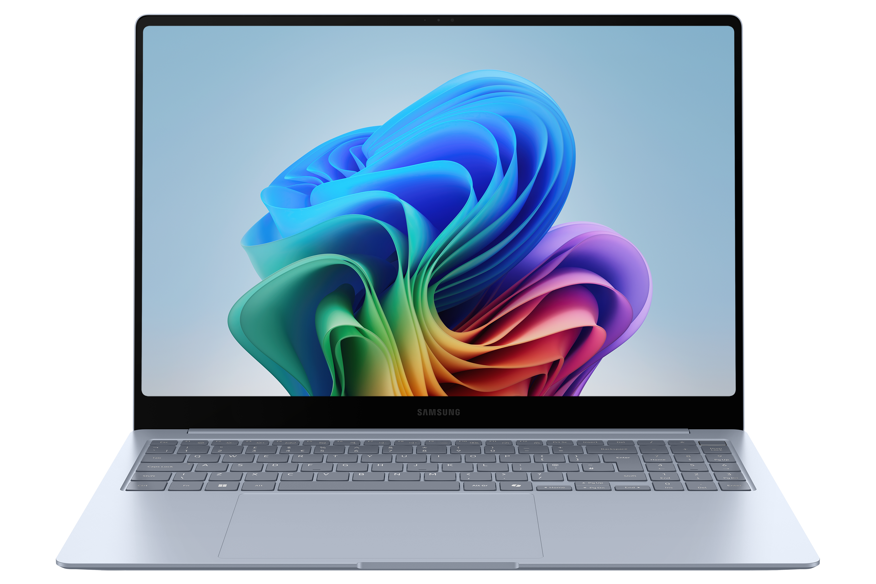 Notebook Galaxy Book4 Edge Icy Blue, Copilot+ PC, 16 Zoll, Snapdragon X Elite Pro, 16GB, 1TB, 3 Jahre Garan.