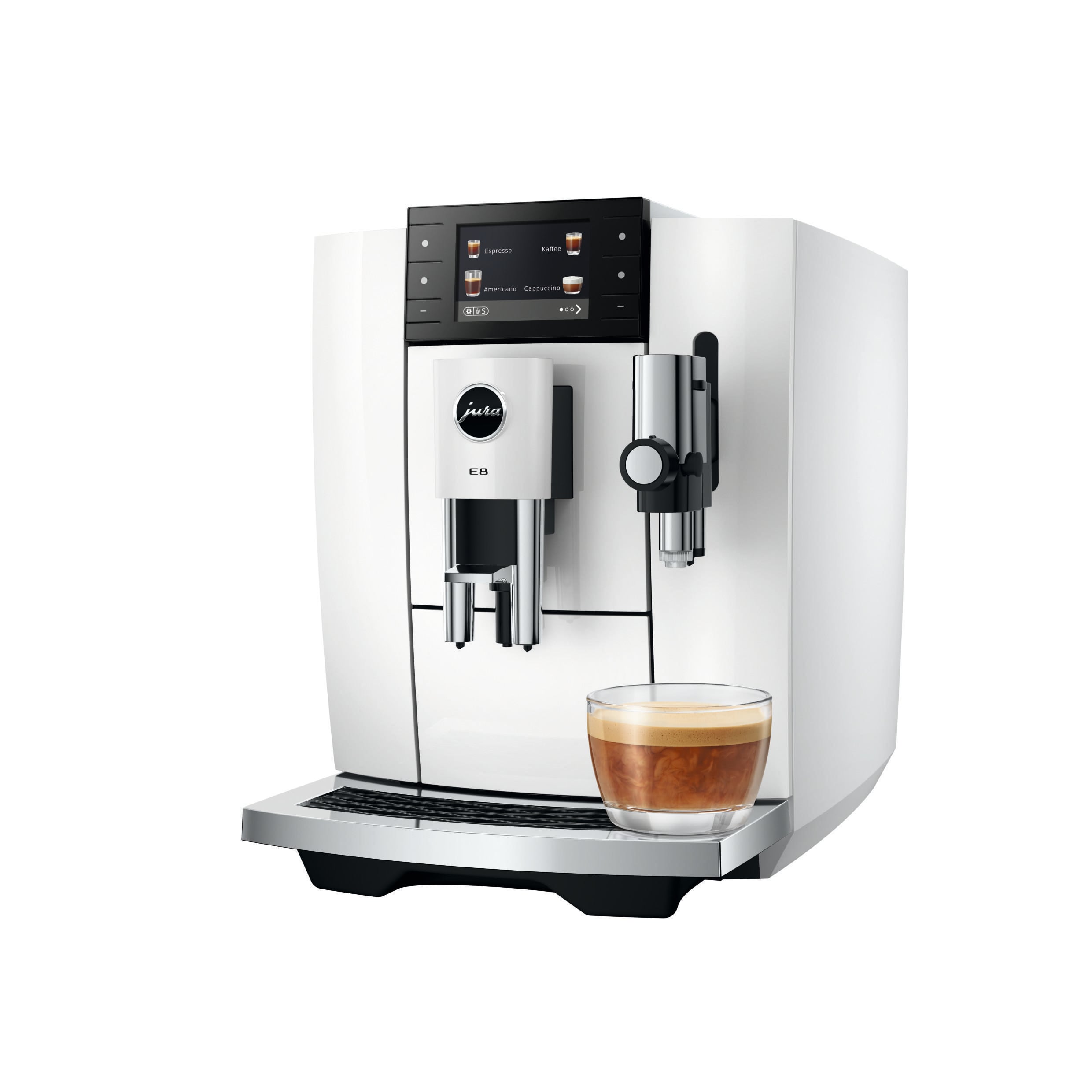 E8 Piano White (ED) Kaffeevollautomat