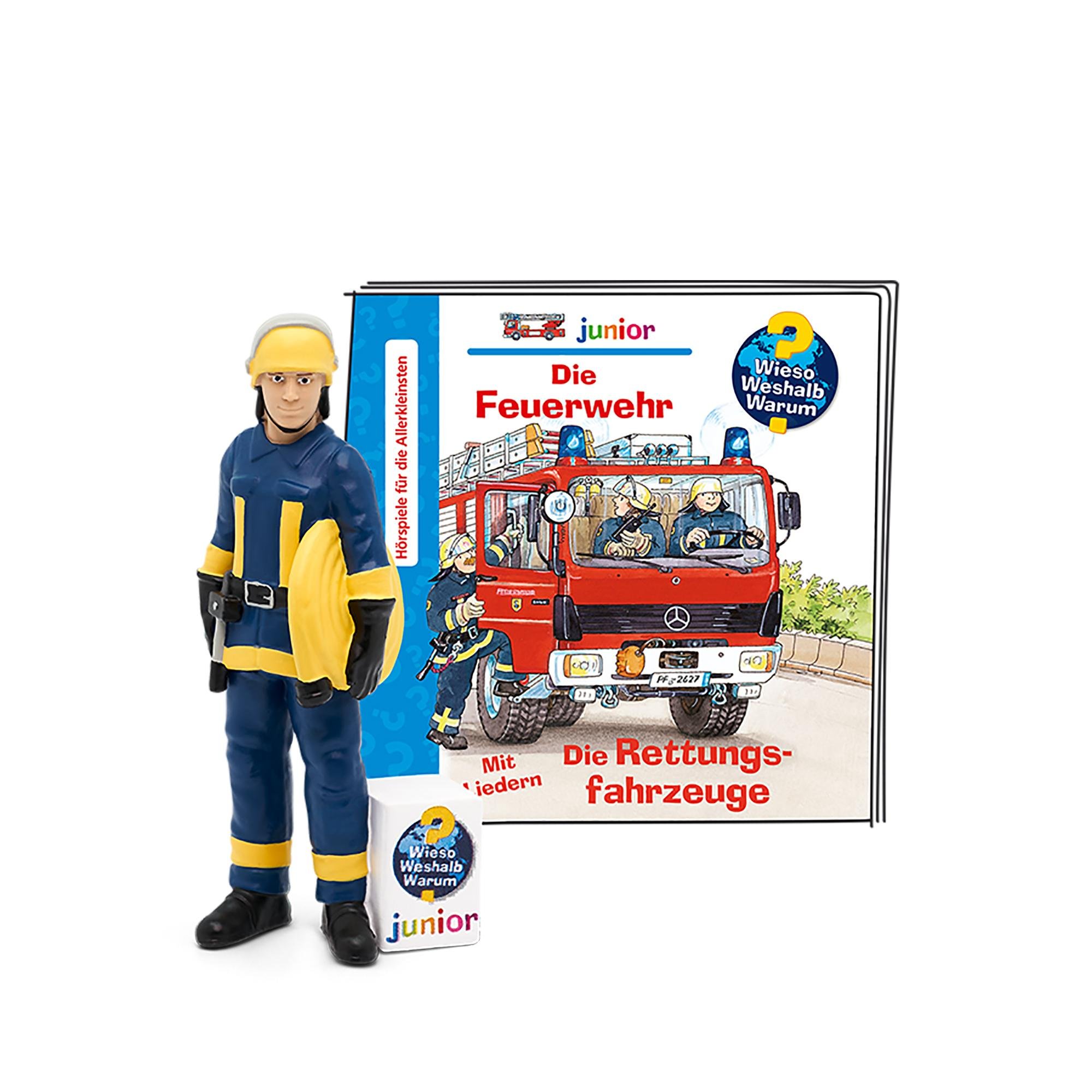 Wieso? Weshalb? Warum? junior - Die Feuerwehr/Die Rettungsfahrzeuge Hörfigur