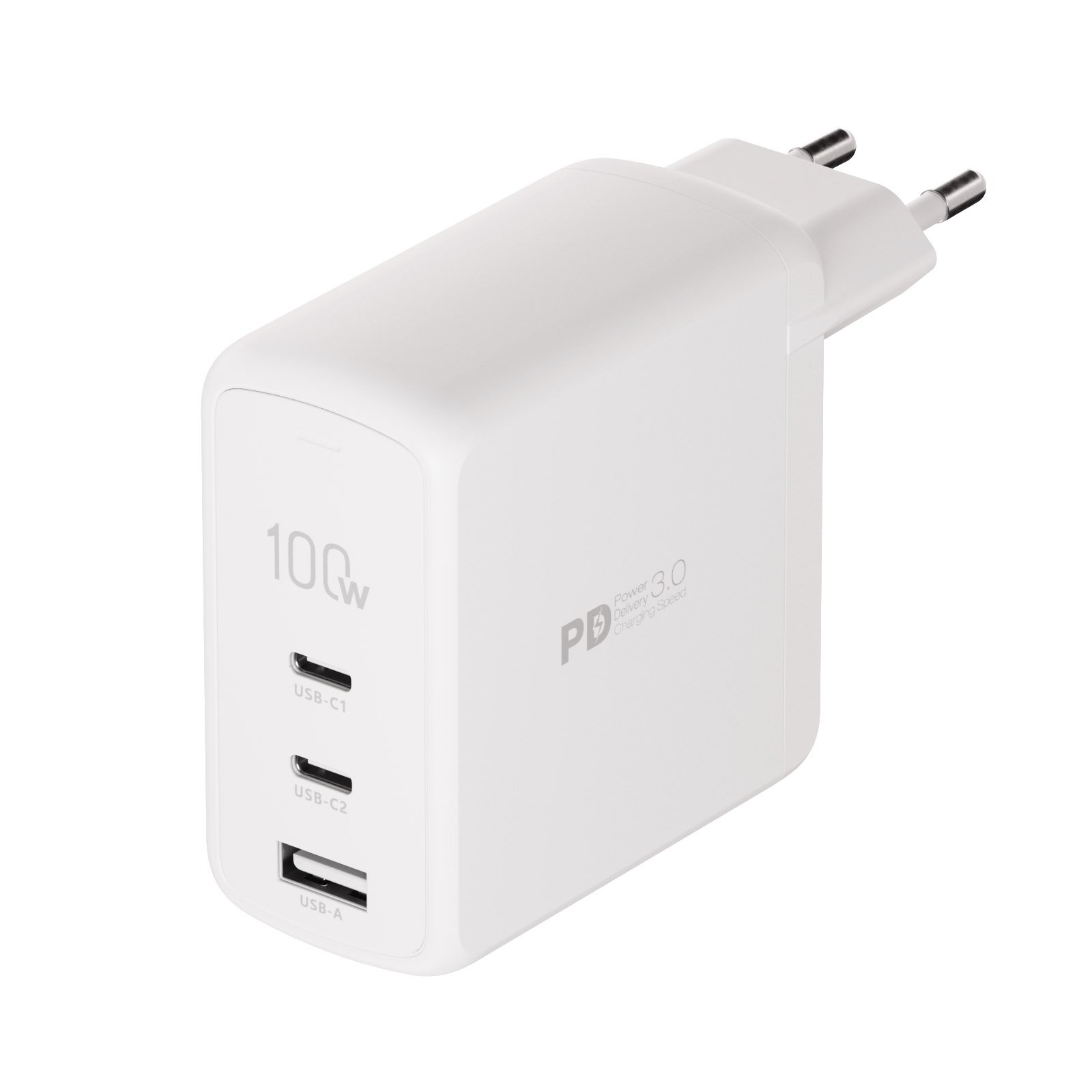 Power Delivery 3.0 Ultra Fast Dreifach Schnellladegerät 100W (63962)