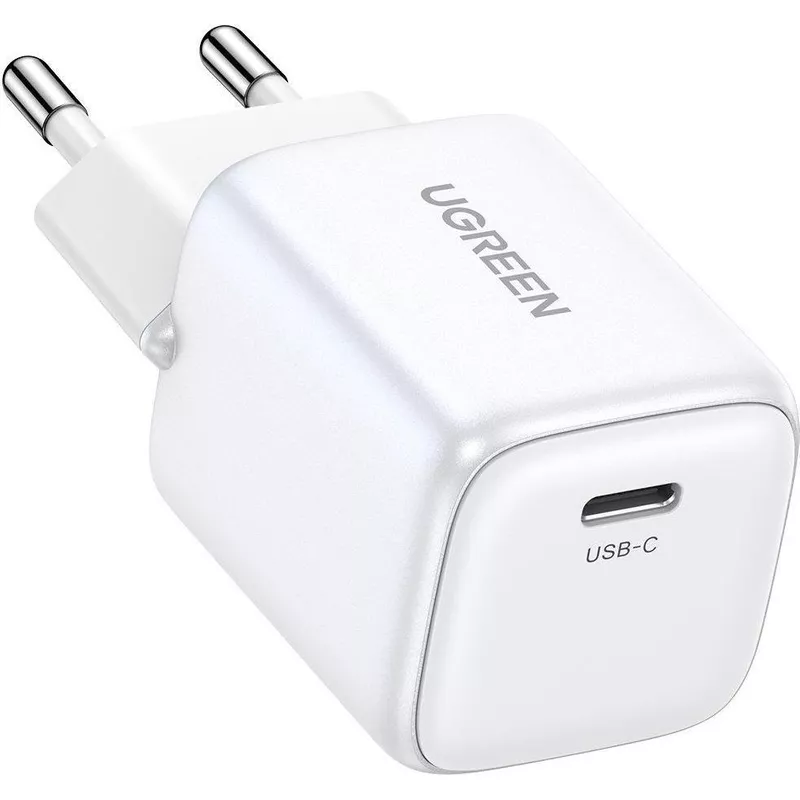 Schnellladegerät (USB-C) Nexode Mini 20W PD GaN Ladegerät, USB-C, Weiß