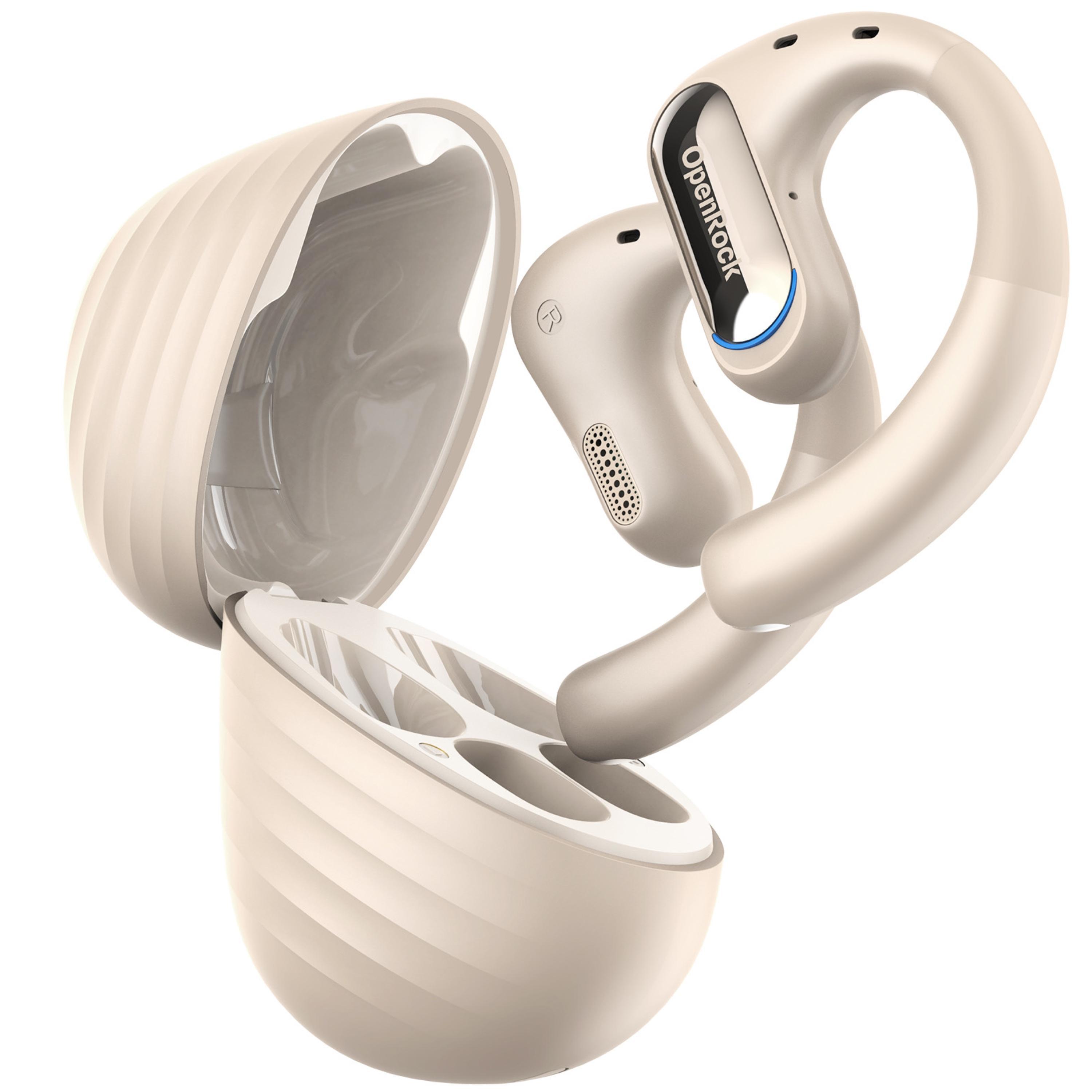 OpenRock Pro beige Open-Ear Luftschall-Sport-Kopfhörer