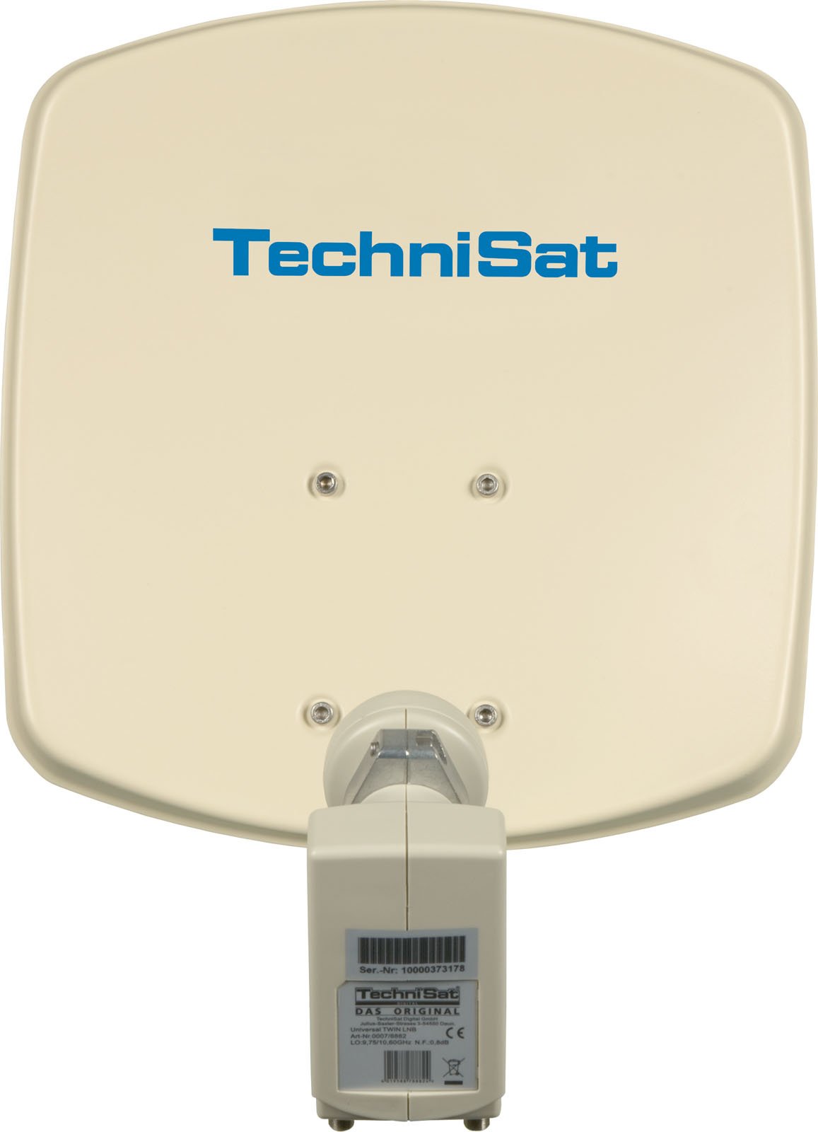 DigiDish 33 beige Satellitenschüssel 33 cm mit Twin LNB