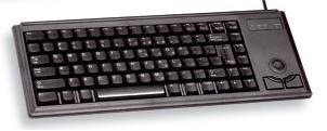 G84-4400 Trackball Tastatur, Schwarz