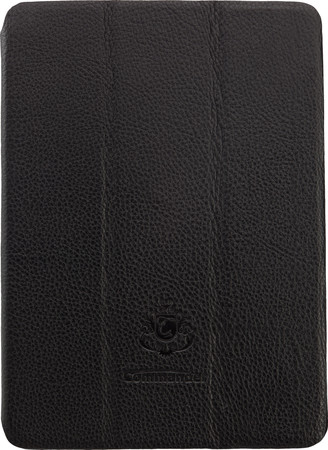 13806 Book Case für iPad Air Premium Litchi Leder schwarz