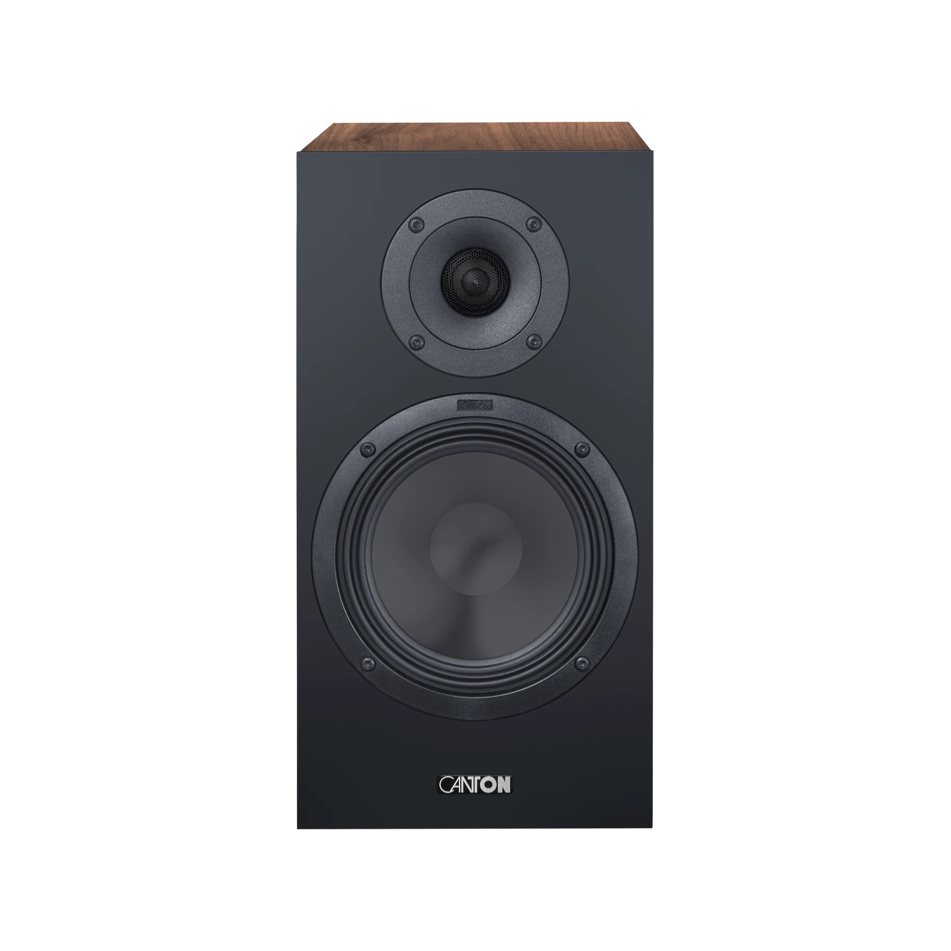 GLE 30 S2 2-Wege Nussbaum Dekor Paar Regal-Lautsprecher