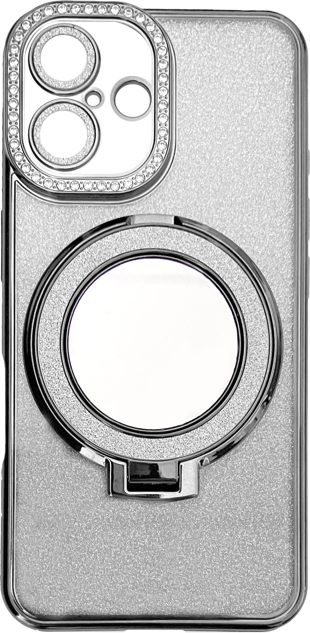 Back Cover Glamour Mirror für Apple iPhone 15 Silver (21144)