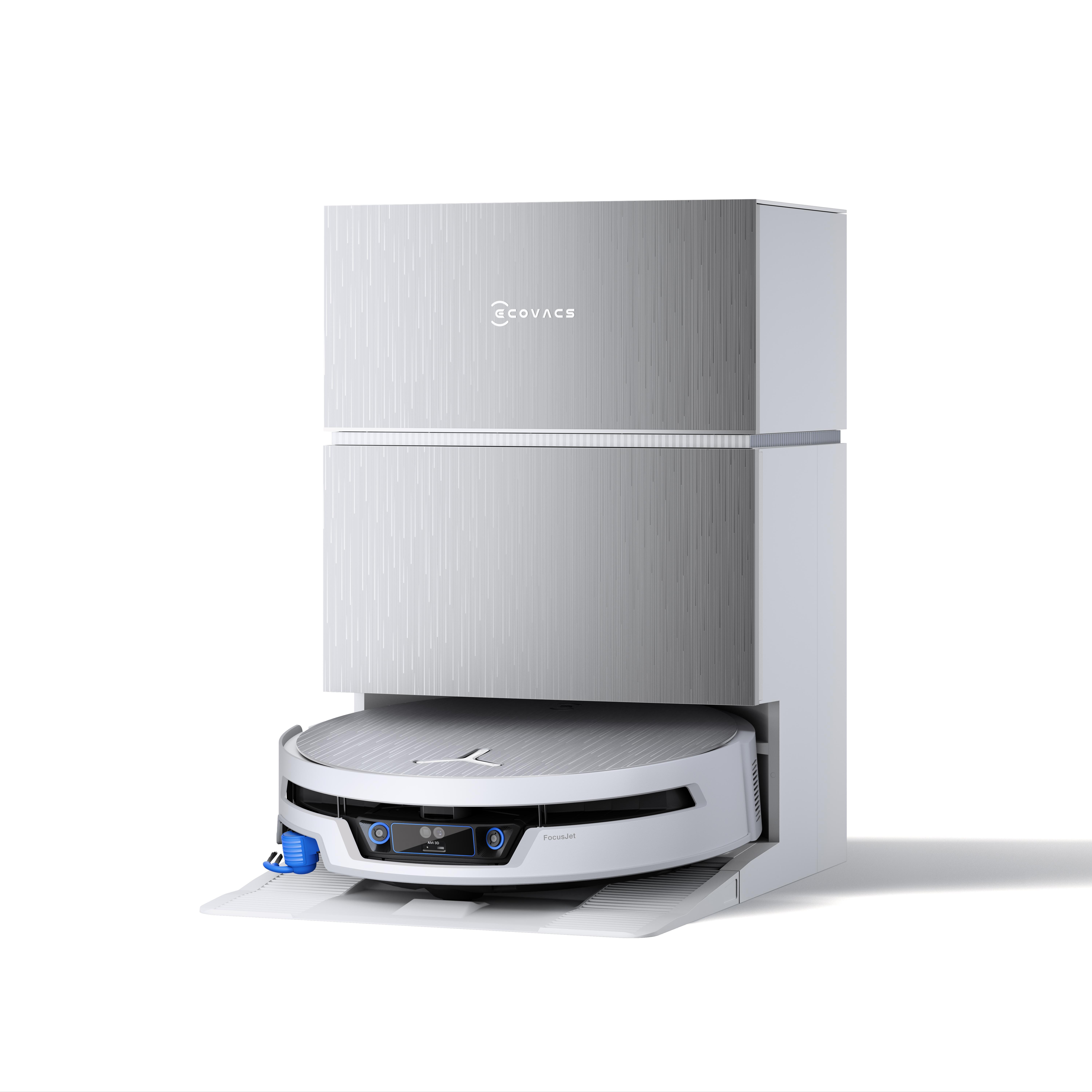 DEEBOT X12S Pro Omni silver Saugroboter mit Wischfunktion