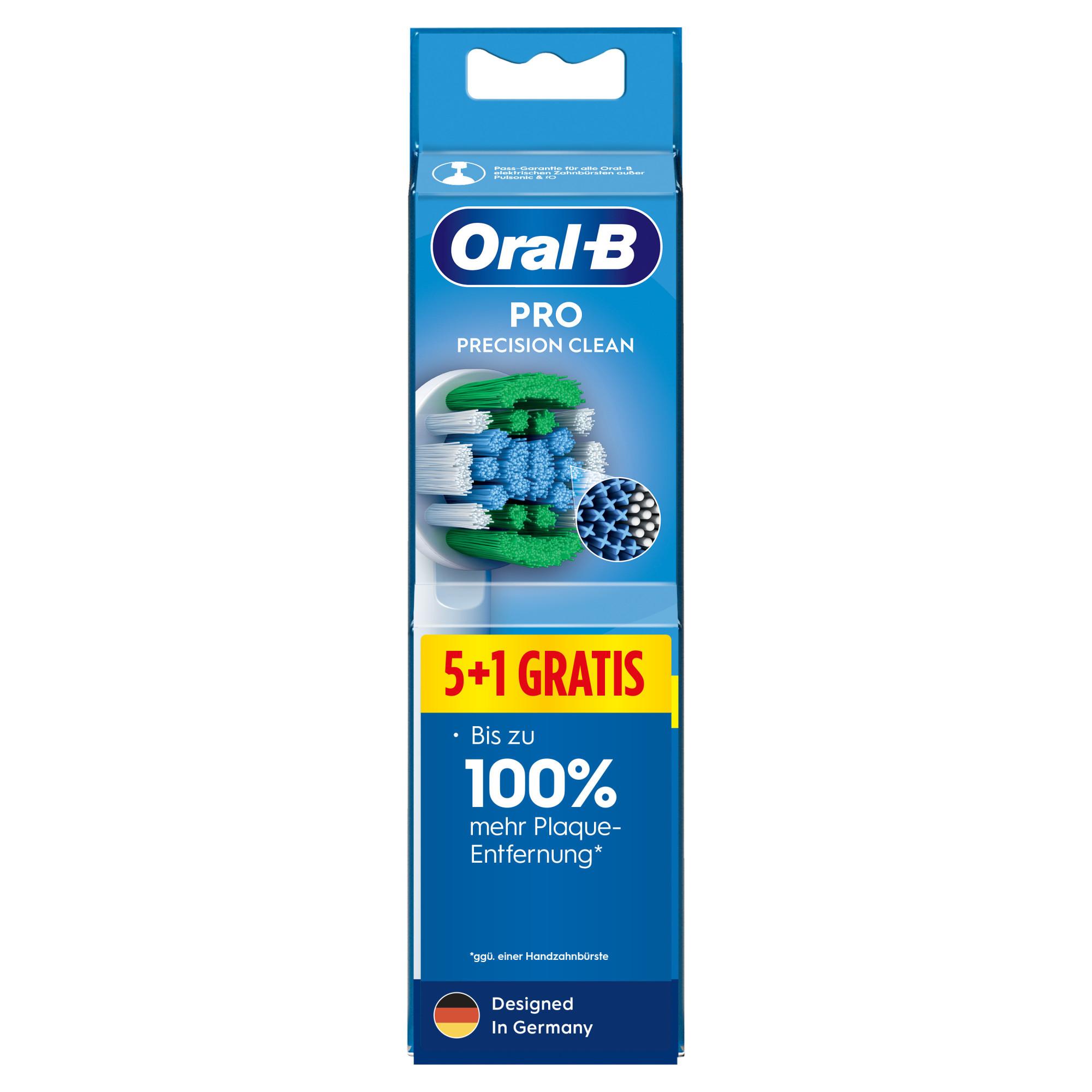 Pro Precision Clean Aufsteckbürsten, 5 + 1 Gratis